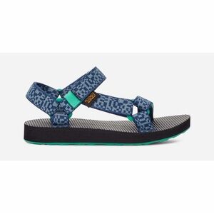 Teva Original Universal Sandals Blue Radio Opal Kids Size 4 GUC